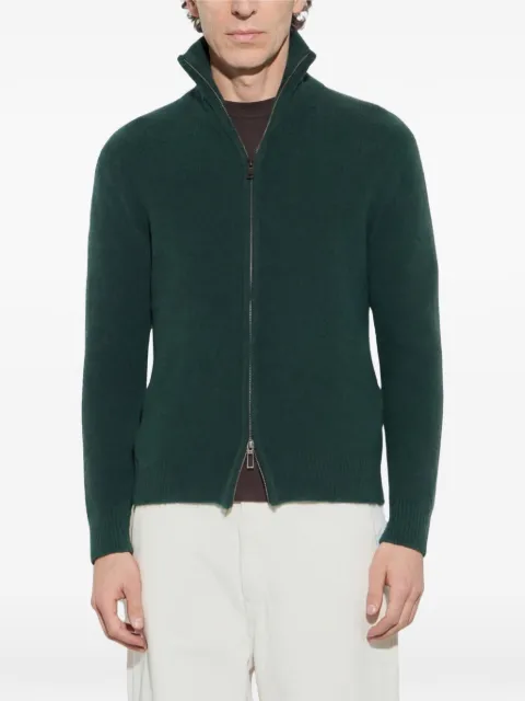 Paolo Pecora zip-up knitted sweater