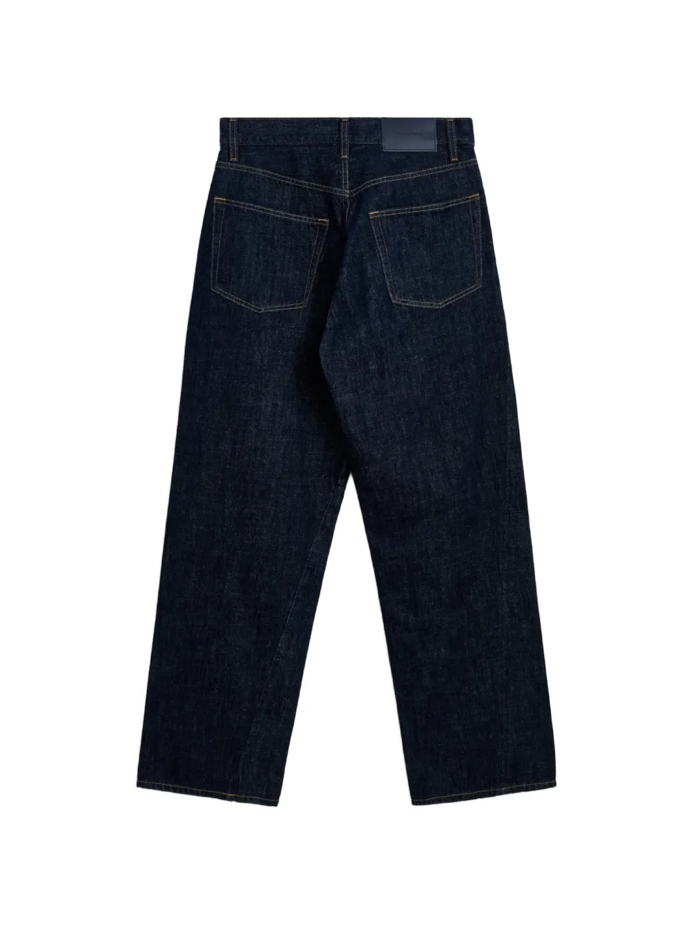 Sunflower Wide Twist jeans met wijde pijpen Blauw