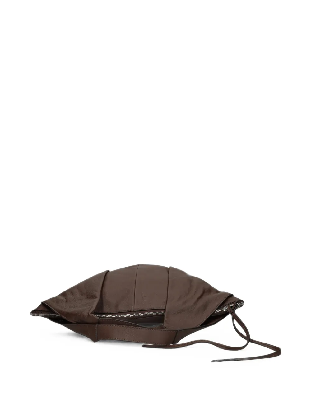Vic Matie Leren shopper Bruin