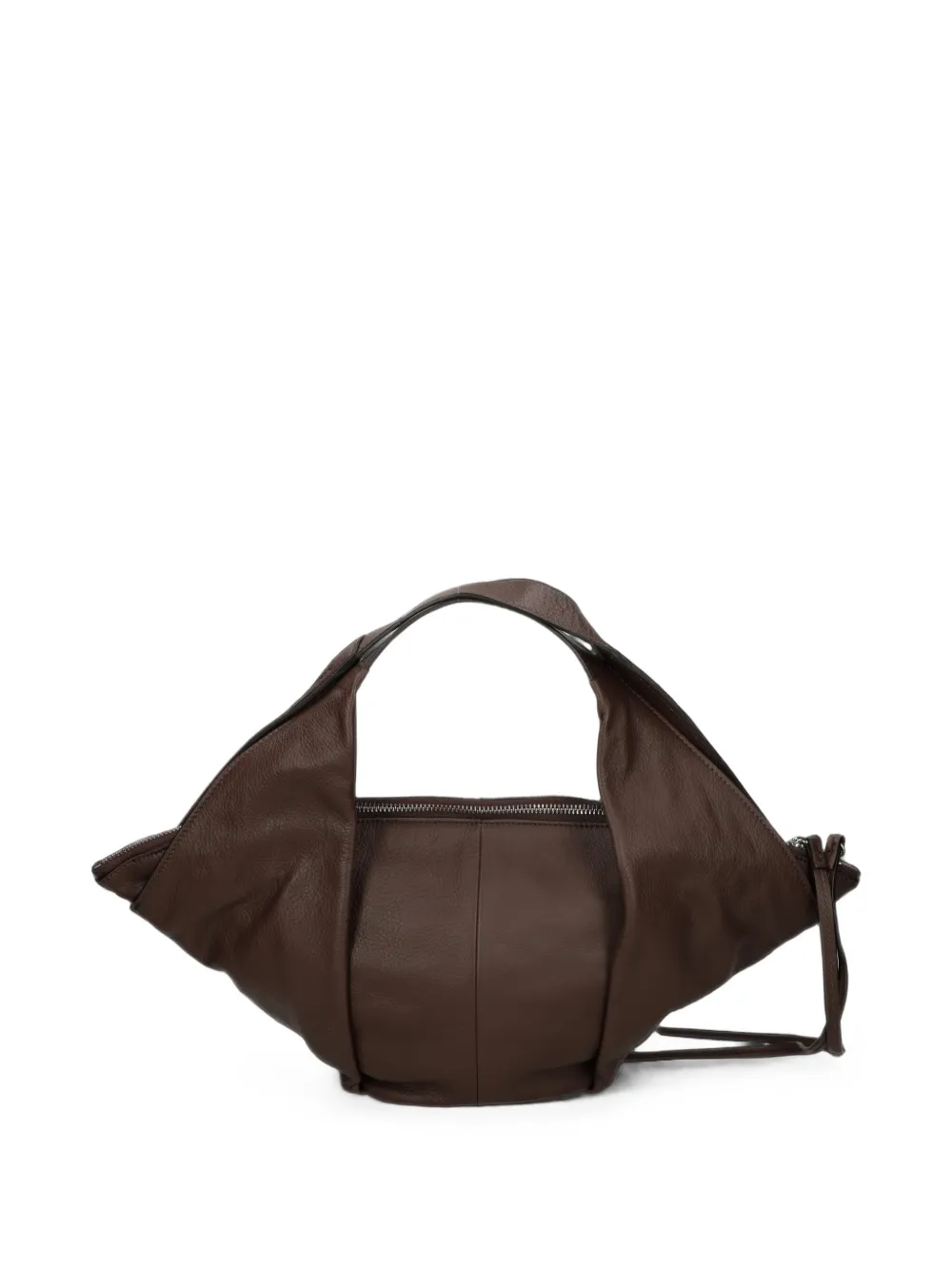 Vic Matie Leren shopper Bruin