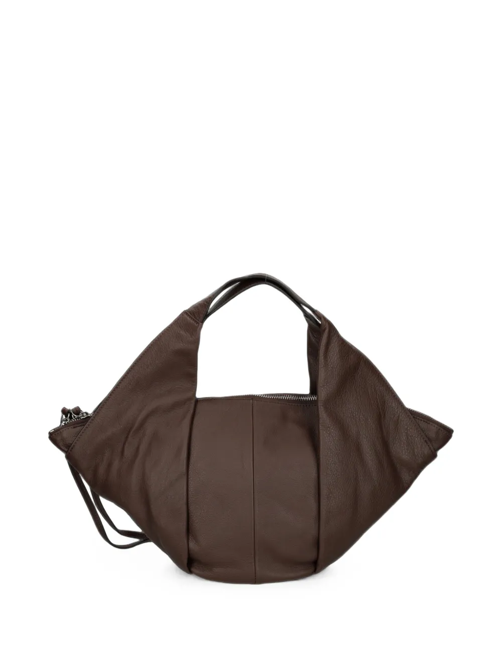 Vic Matie Leren shopper Bruin