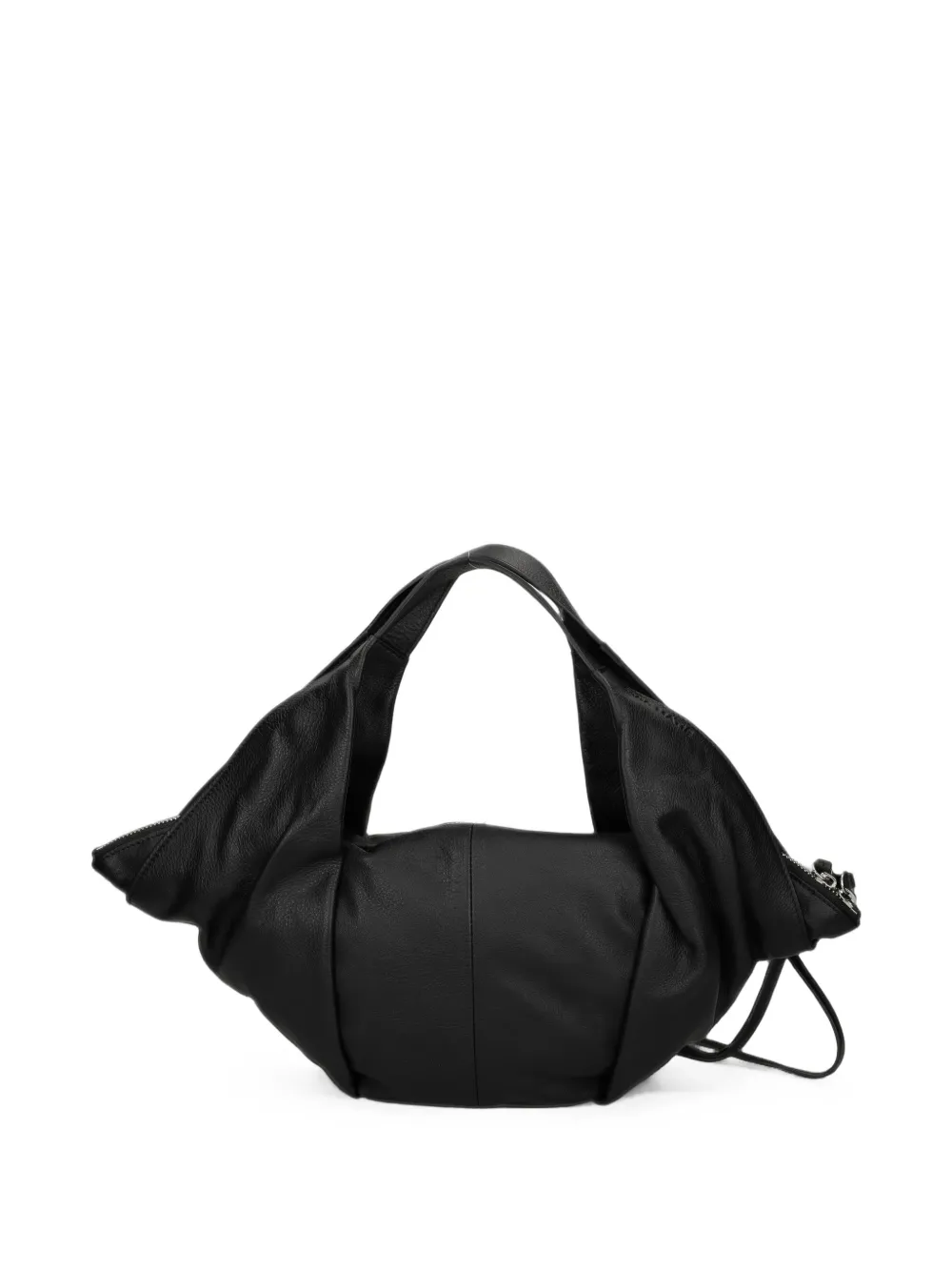 Vic Matie cabas à design drapé - Noir Vic Matie cabas à design drapé - Noir
