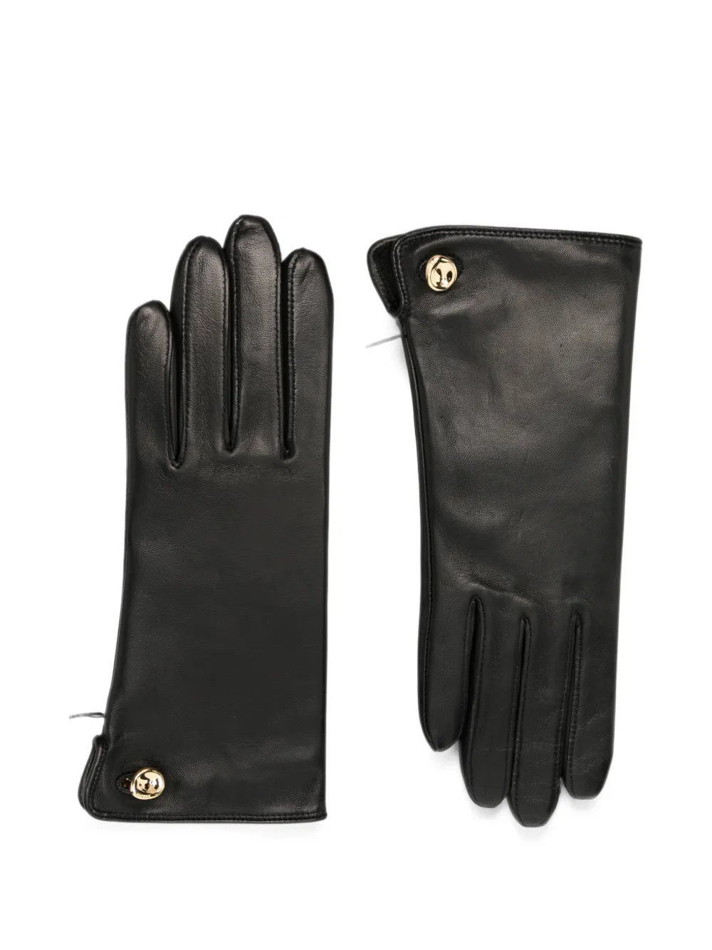 JOSEPH Florie leather gloves Zwart