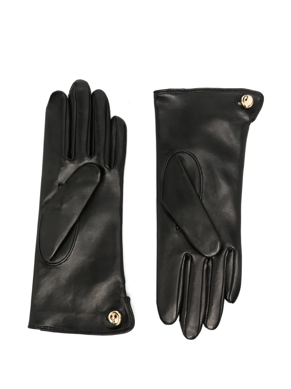 JOSEPH Florie leather gloves Zwart