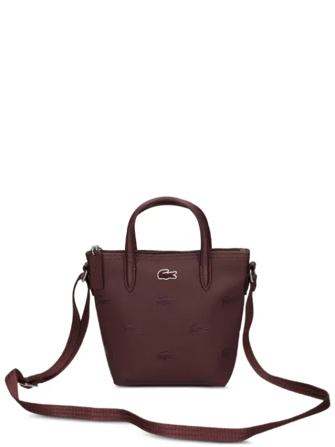 Lacoste tote mini con cierre