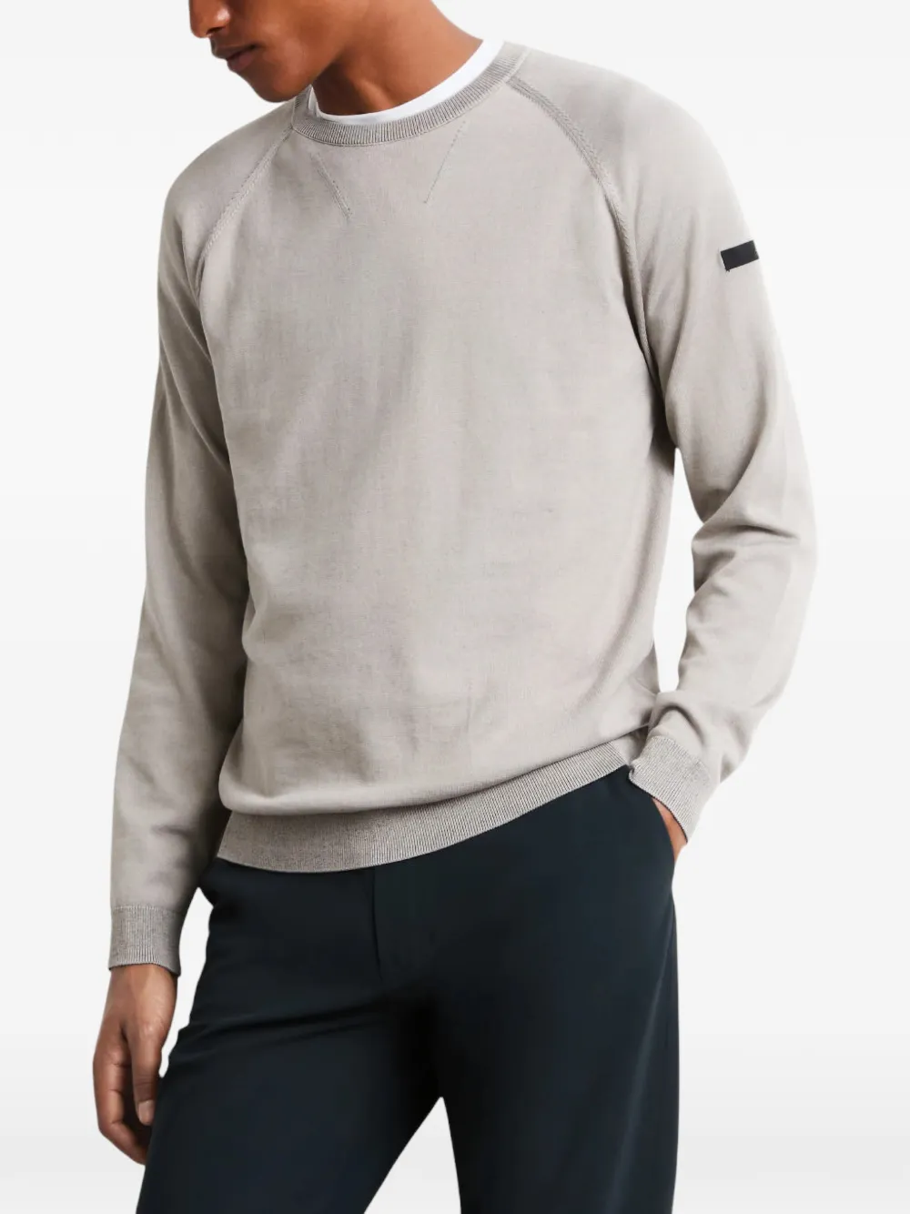 RRD New Amos raglan-sleeve sweatshirt Grijs