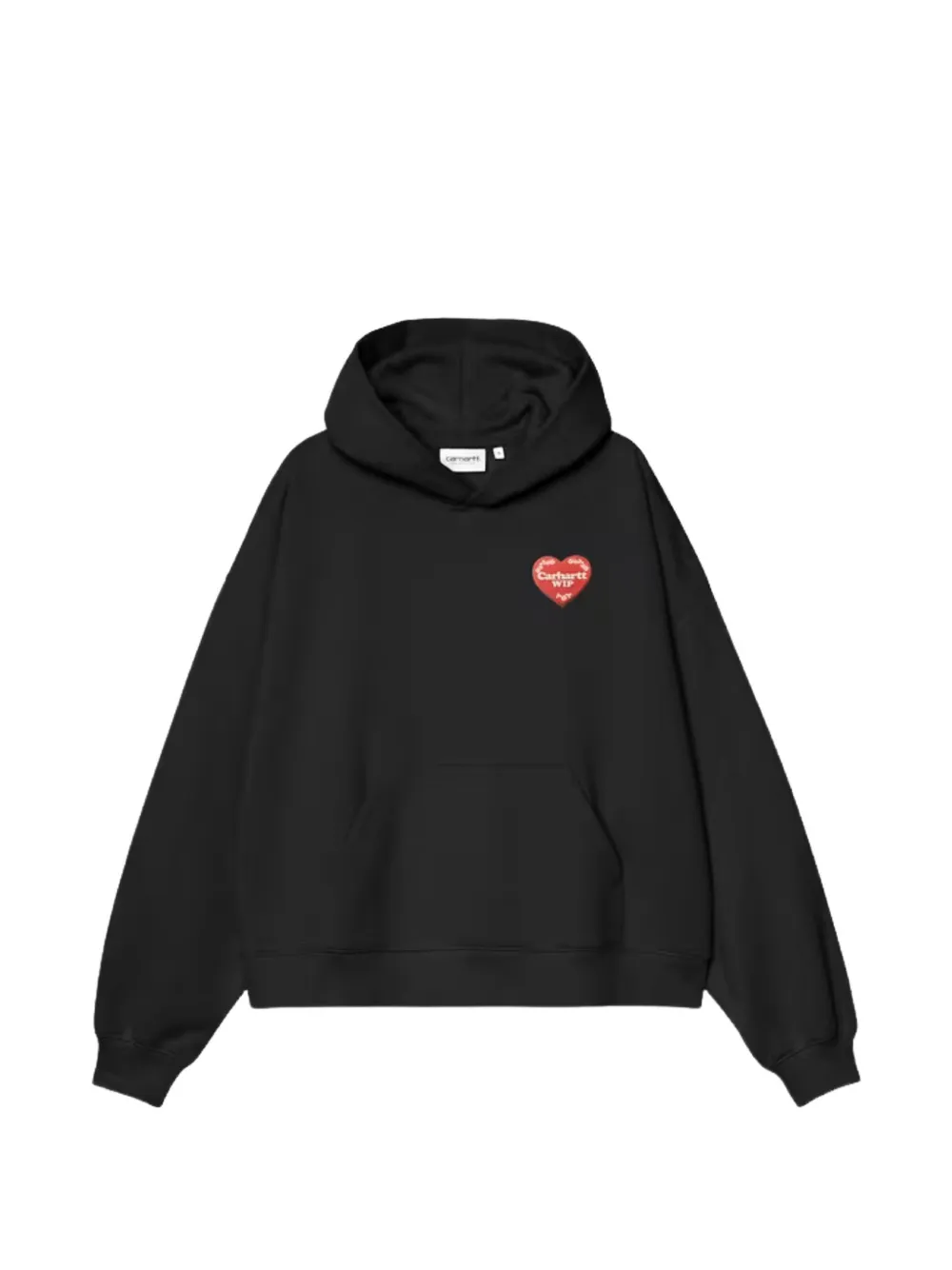 Carhartt WIP Hartt Case graphic-print hoodie Zwart