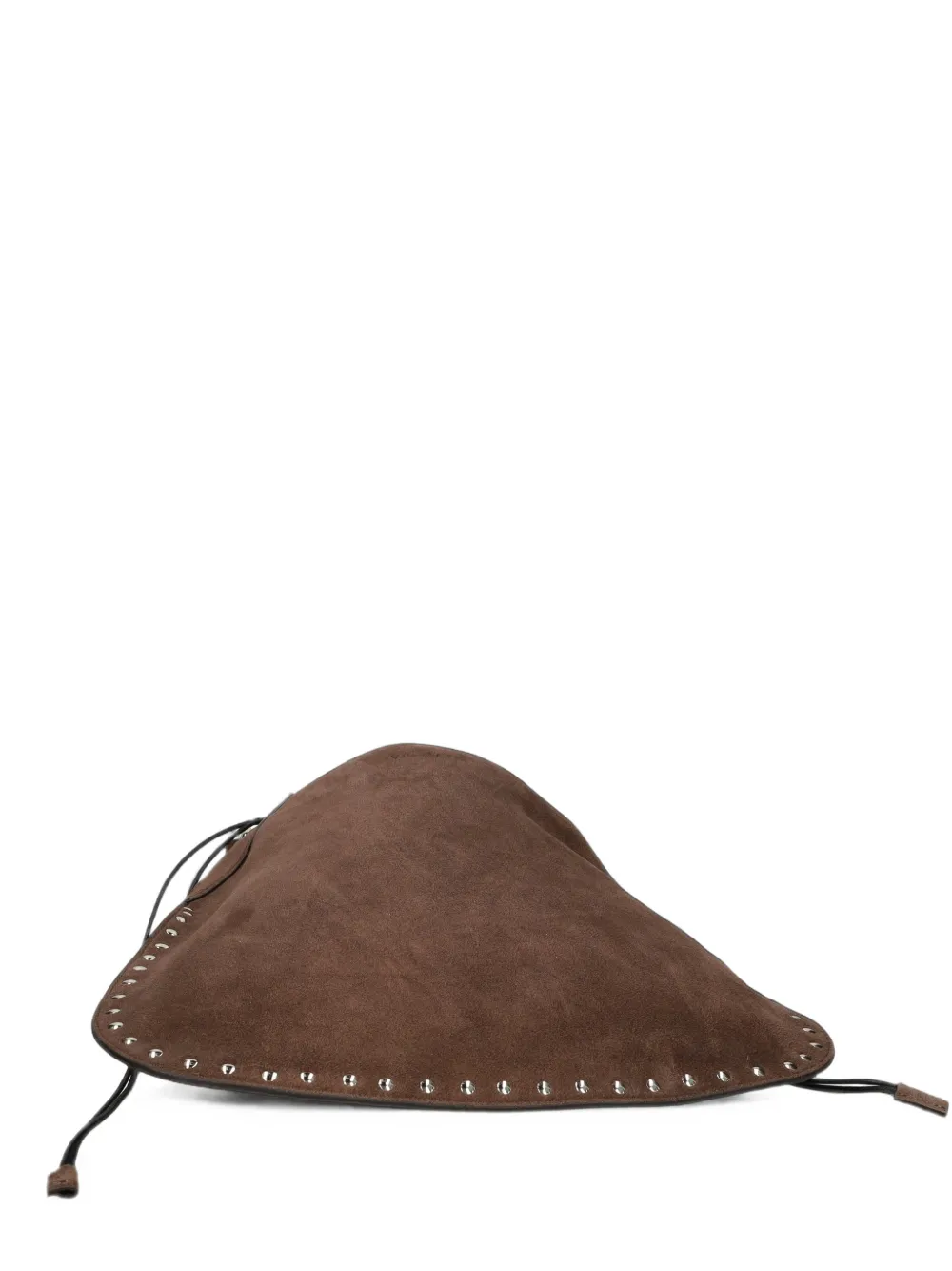 Vic Matie sac porté épaule Boho à clous - Marron Vic Matie sac porté épaule Boho à clous - Marron