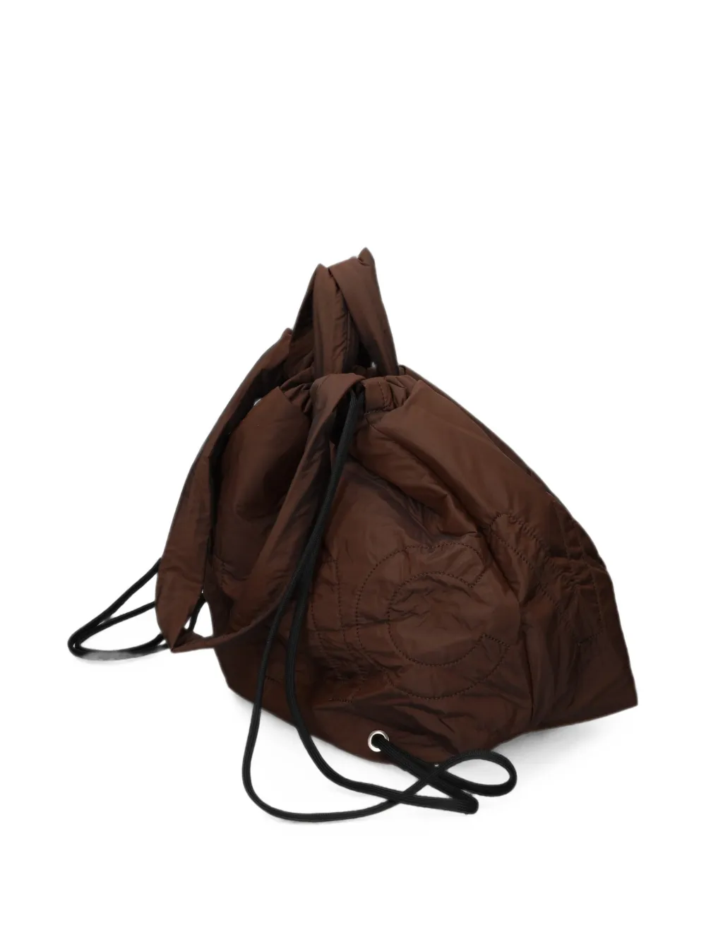 Vic Matie Shopper met trekkoord Bruin