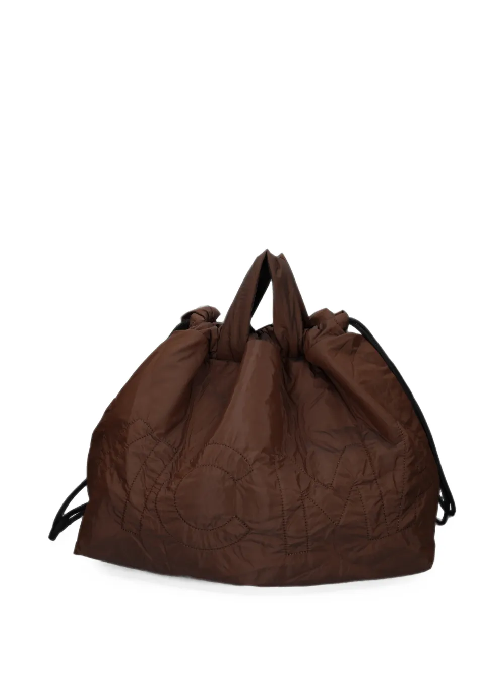 Vic Matie Shopper met trekkoord Bruin