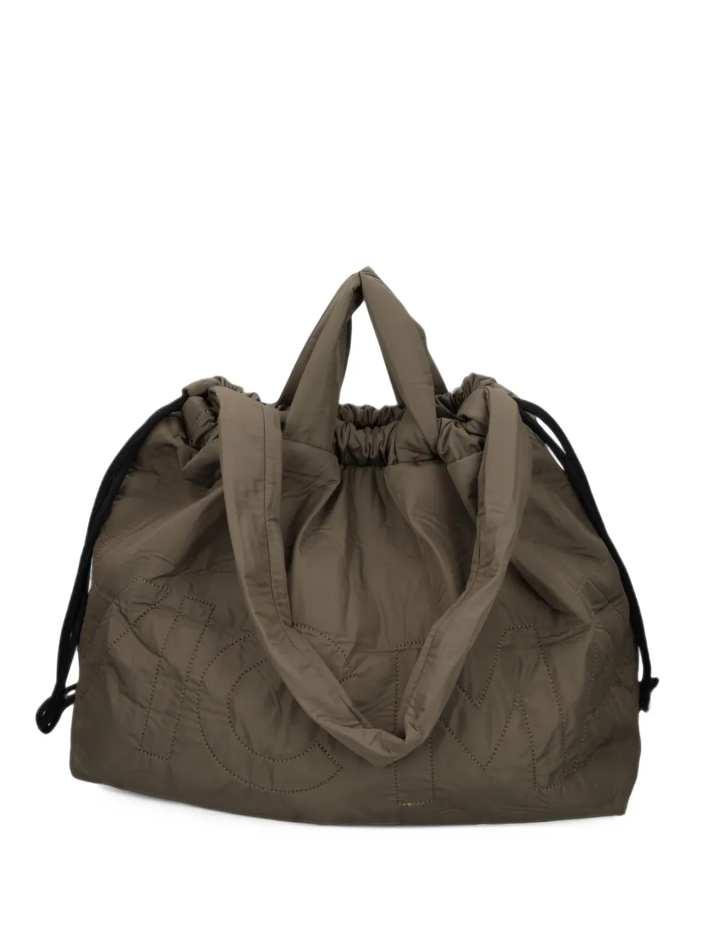 Vic Matie sac cabas matelassé à logo - Vert Vic Matie sac cabas matelassé à logo - Vert