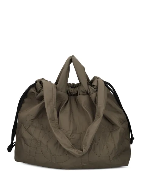 Vic Matie tote capitonada con logo