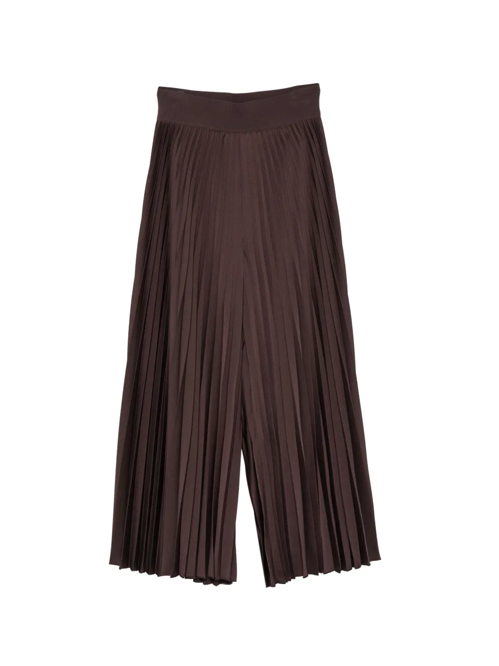 JOSEPH Ella pleated cropped trousers - Braun