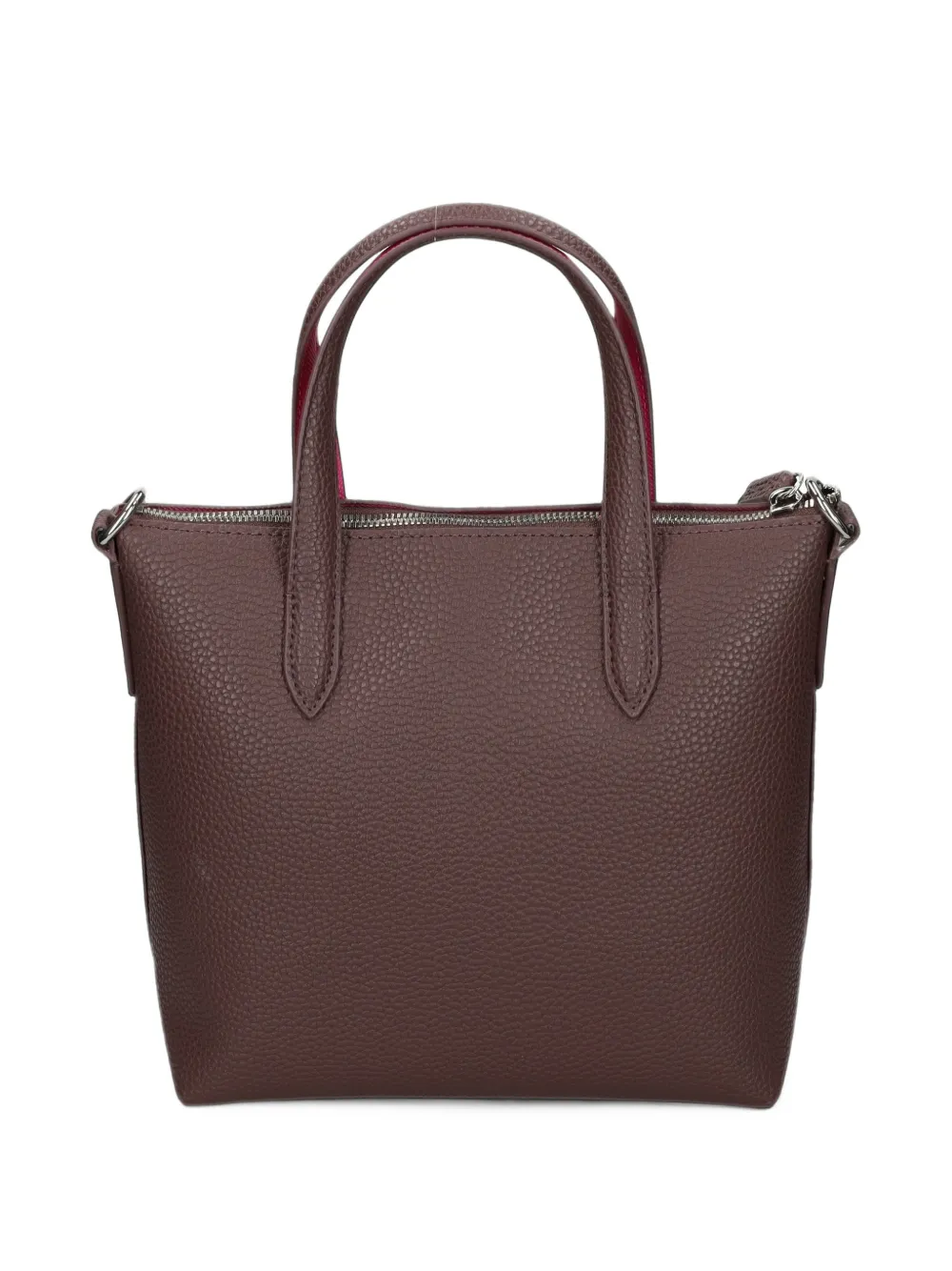 Lacoste logo-plaque tote bag