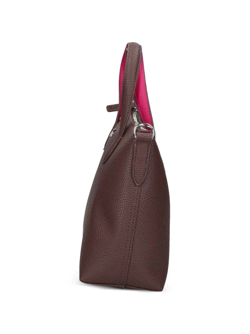 Lacoste Shopper met logoplakkaat Rood