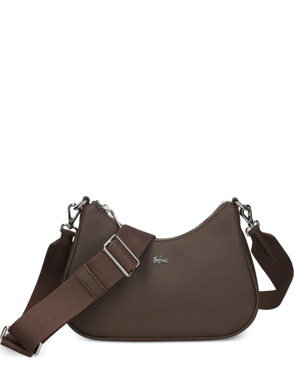 Lacoste Daily City schoudertas Bruin