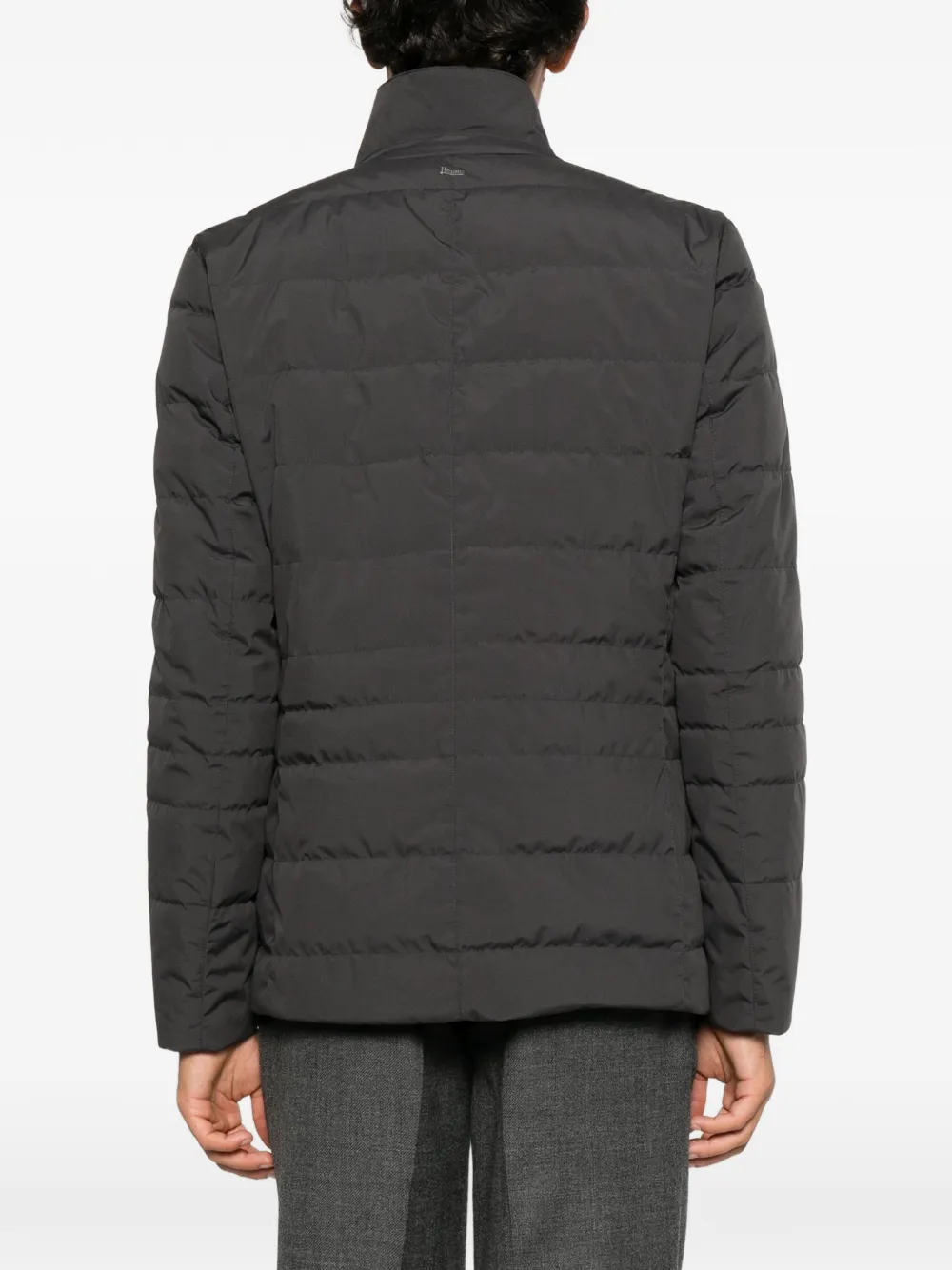 Herno high-neck padded jacket Grijs