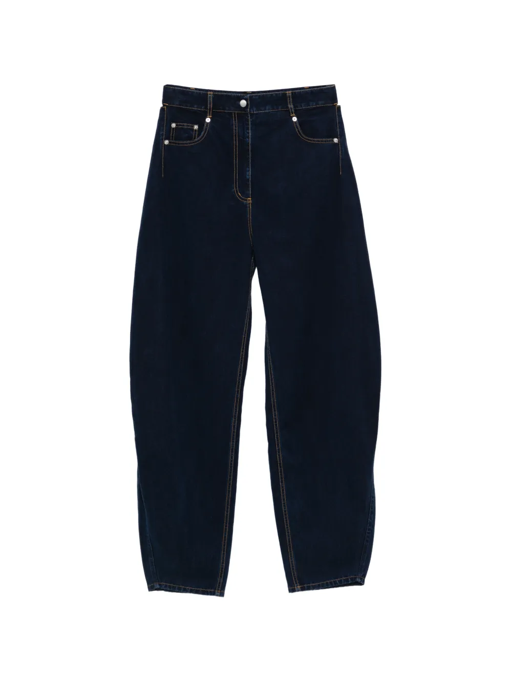 Tibi Prue barrel-leg jeans - Blu