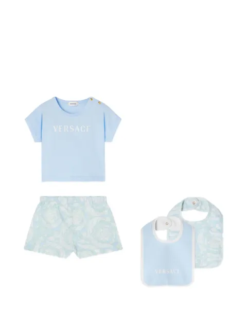 Versace Kids Barocco-print shorts set