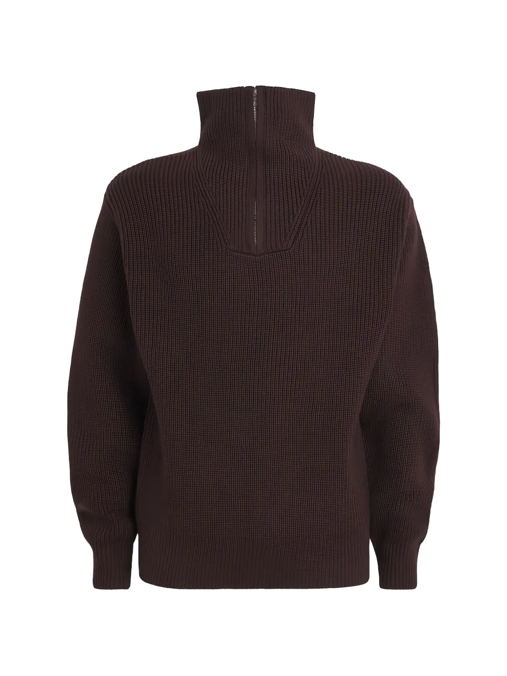 Officine Generale Florys ribbed sweater Bruin