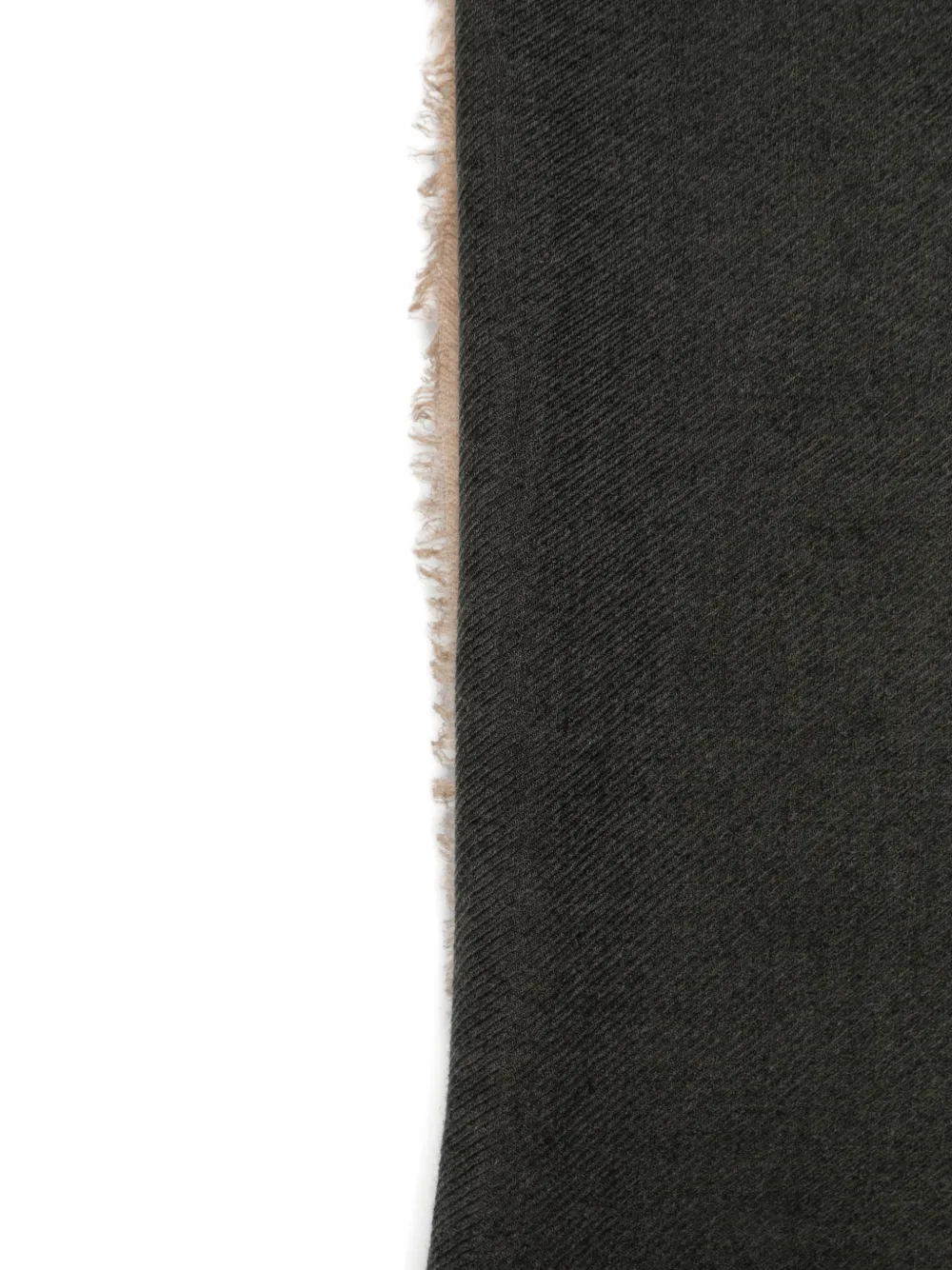 Faliero Sarti ombre frayed-edge scarf Grijs