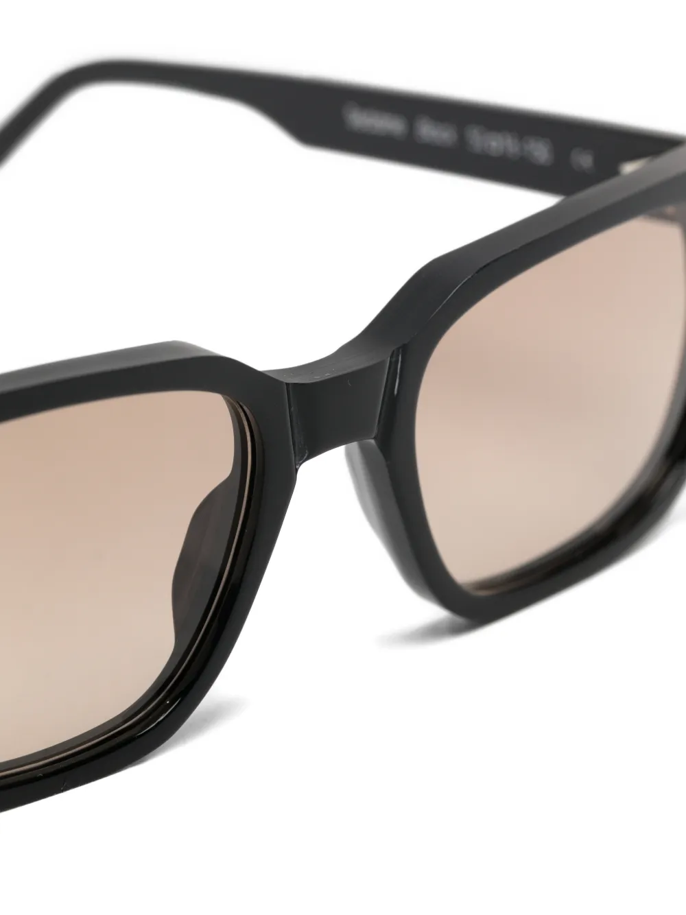 Ahlem Sedaine square-frame sunglasses Zwart