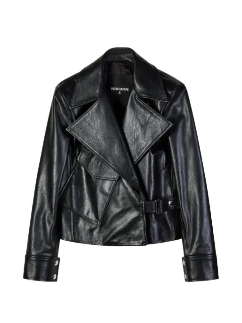 Patrizia Pepe chamarra biker oversize