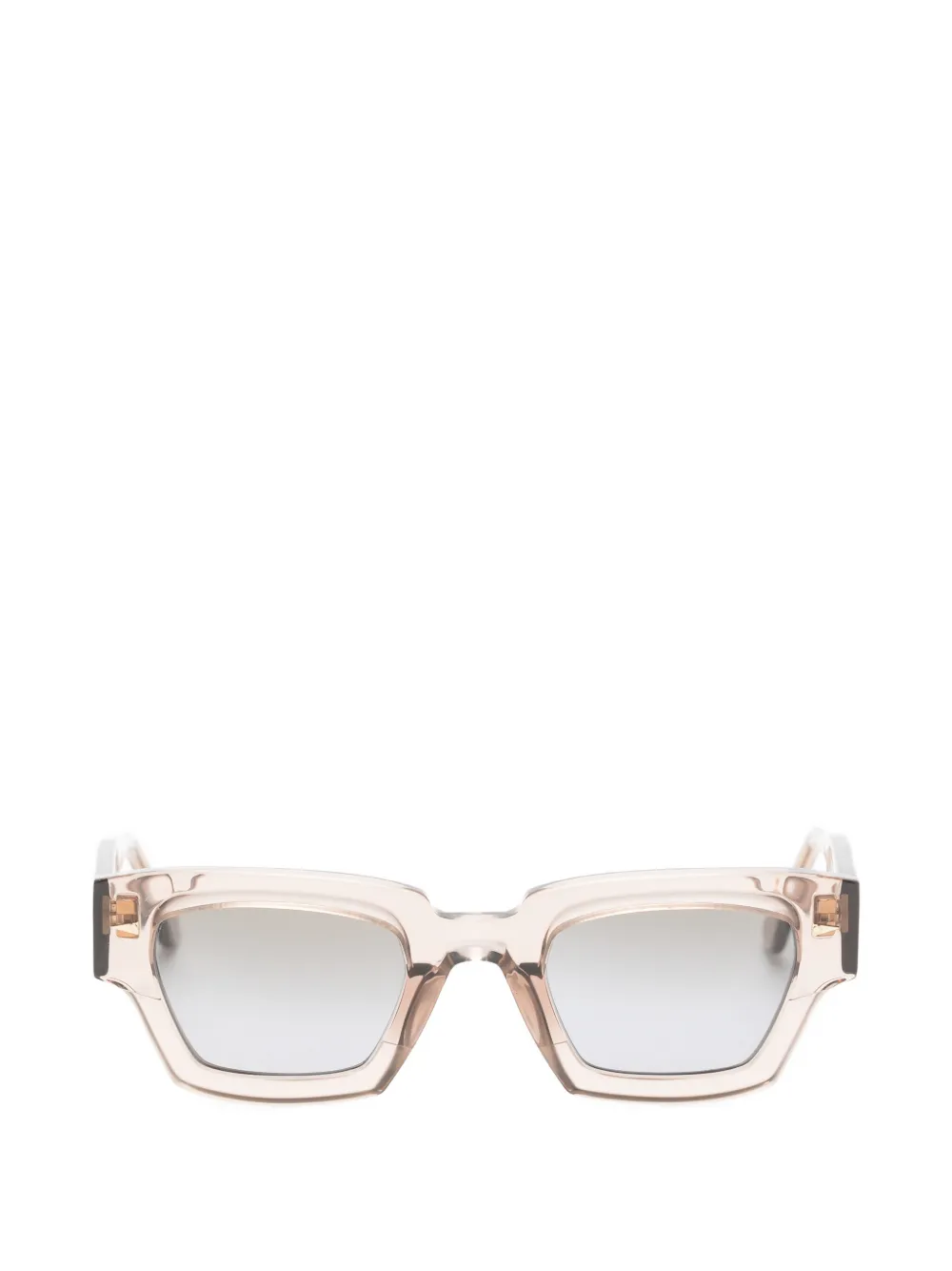 Ahlem Villette geometric-frame sunglasses Bruin