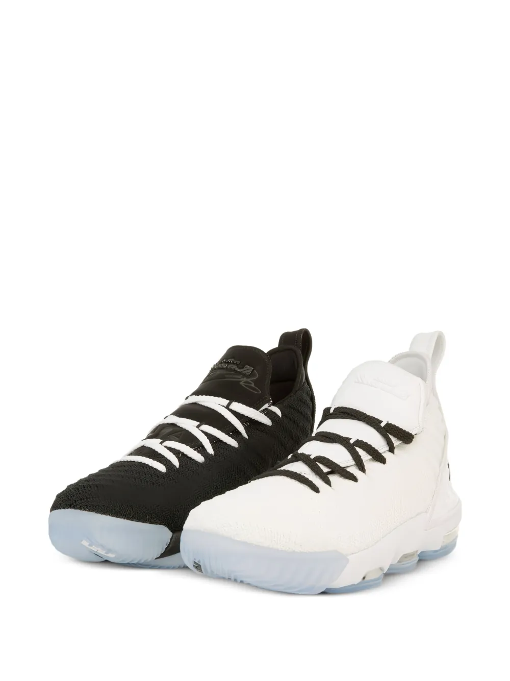 Nike Kids LeBron 16 GS "Equality" two-tone sneakers - Bianco
