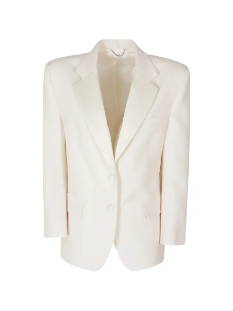 Magda Butrym satin-lapel blazer