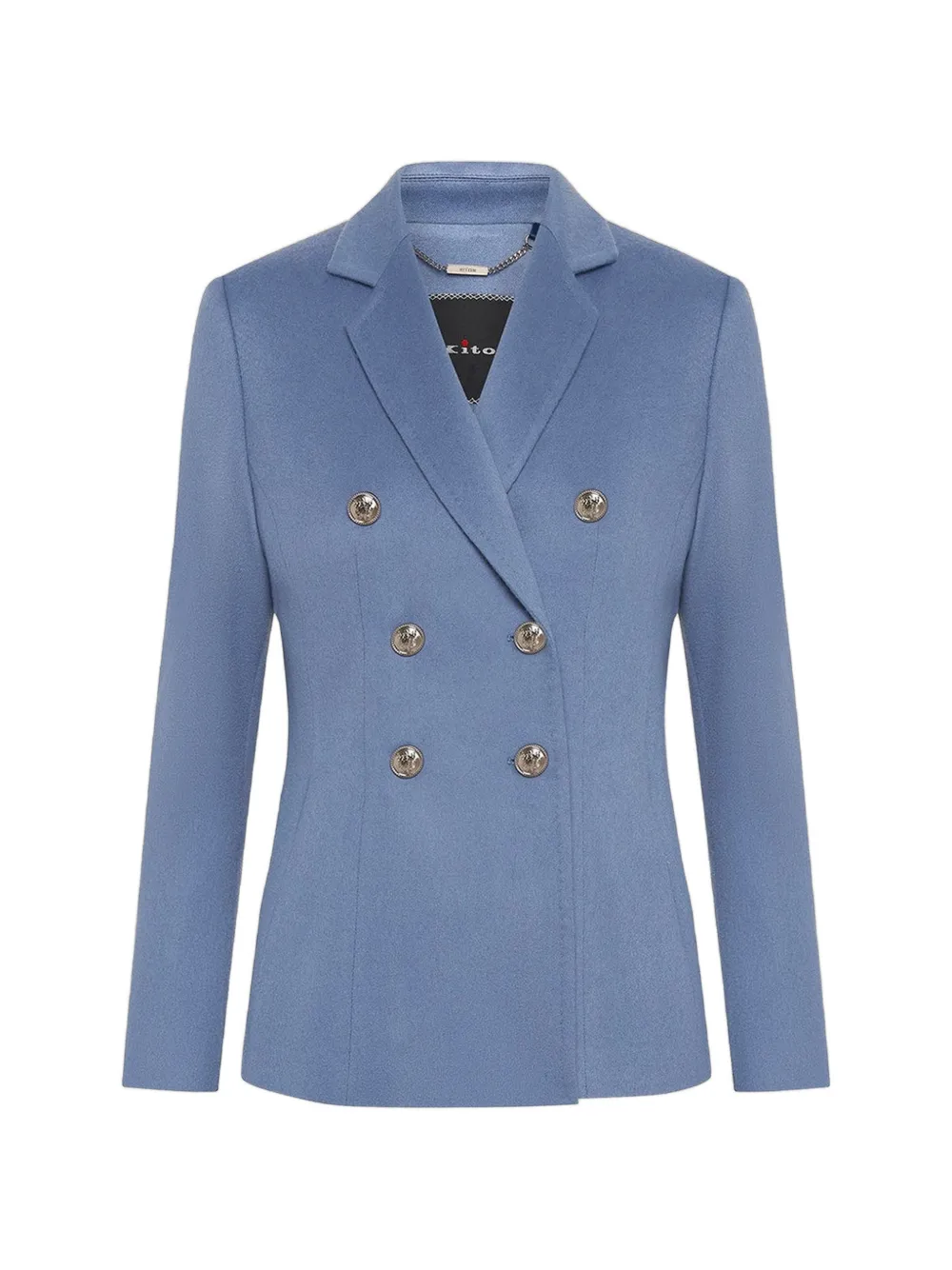 Kiton Doppelreihiger Blazer - Blau