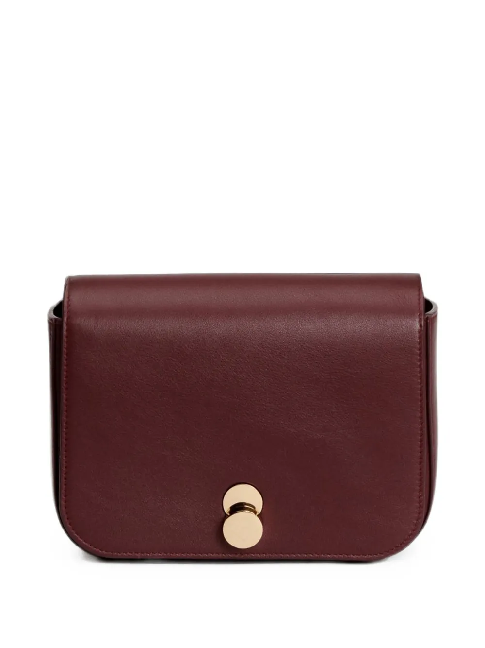 Fabiana Filippi Eclipse buckle leather messenger bag