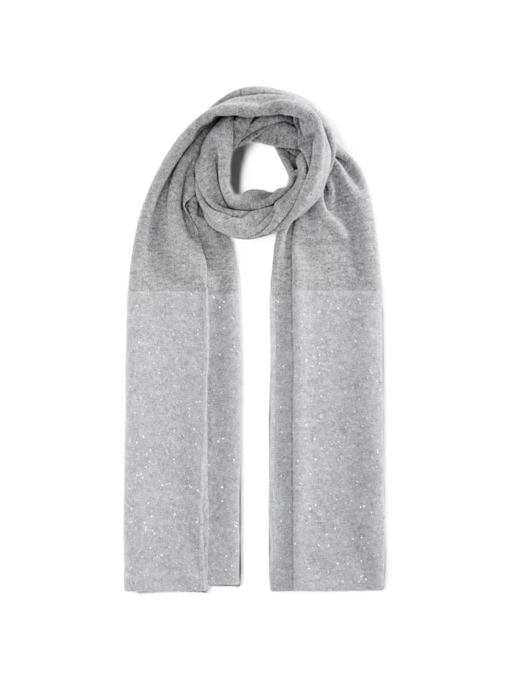 Fabiana Filippi sequin-embellished scarf - Grigio