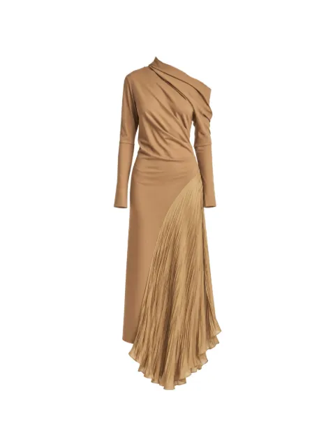 Irina Schrotter Roxanda pleated draped maxi dress