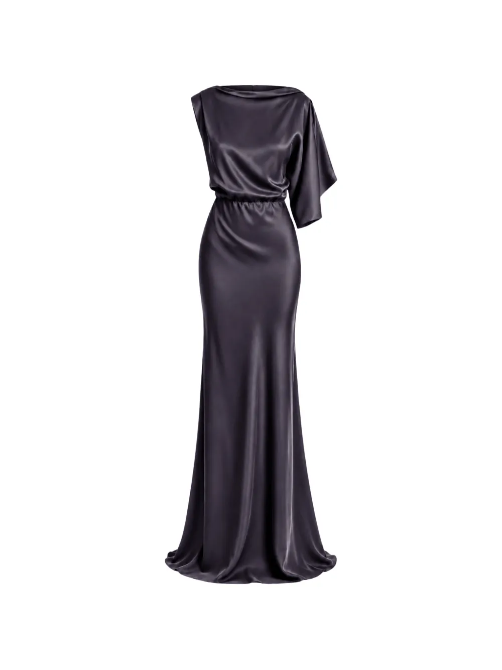 Irina Schrotter asymmetric draped maxi dress