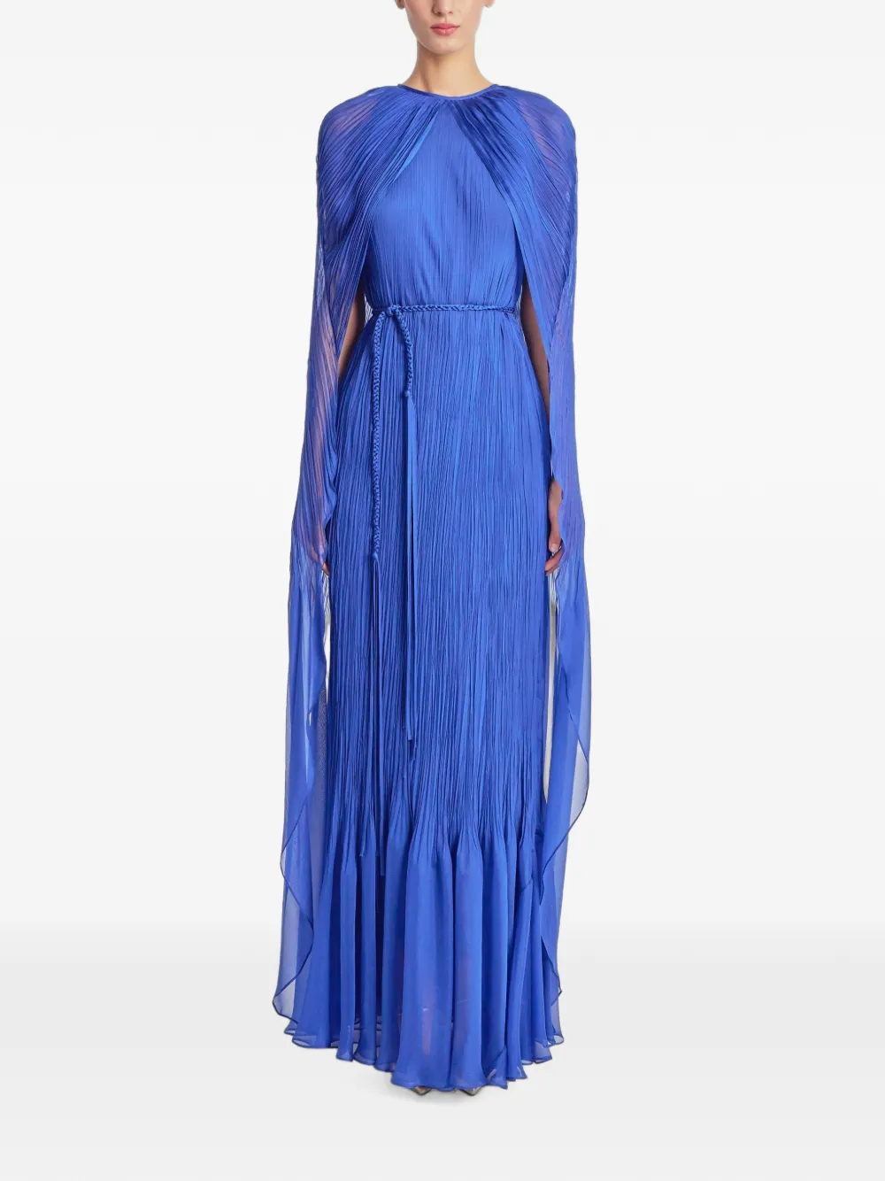 Irina Schrotter Maribel pleated maxi dress