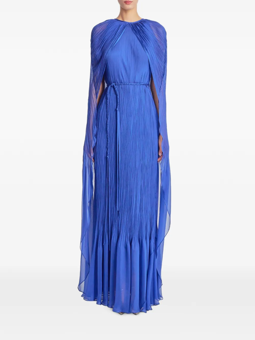 Irina Schrotter Maribel pleated maxi dress