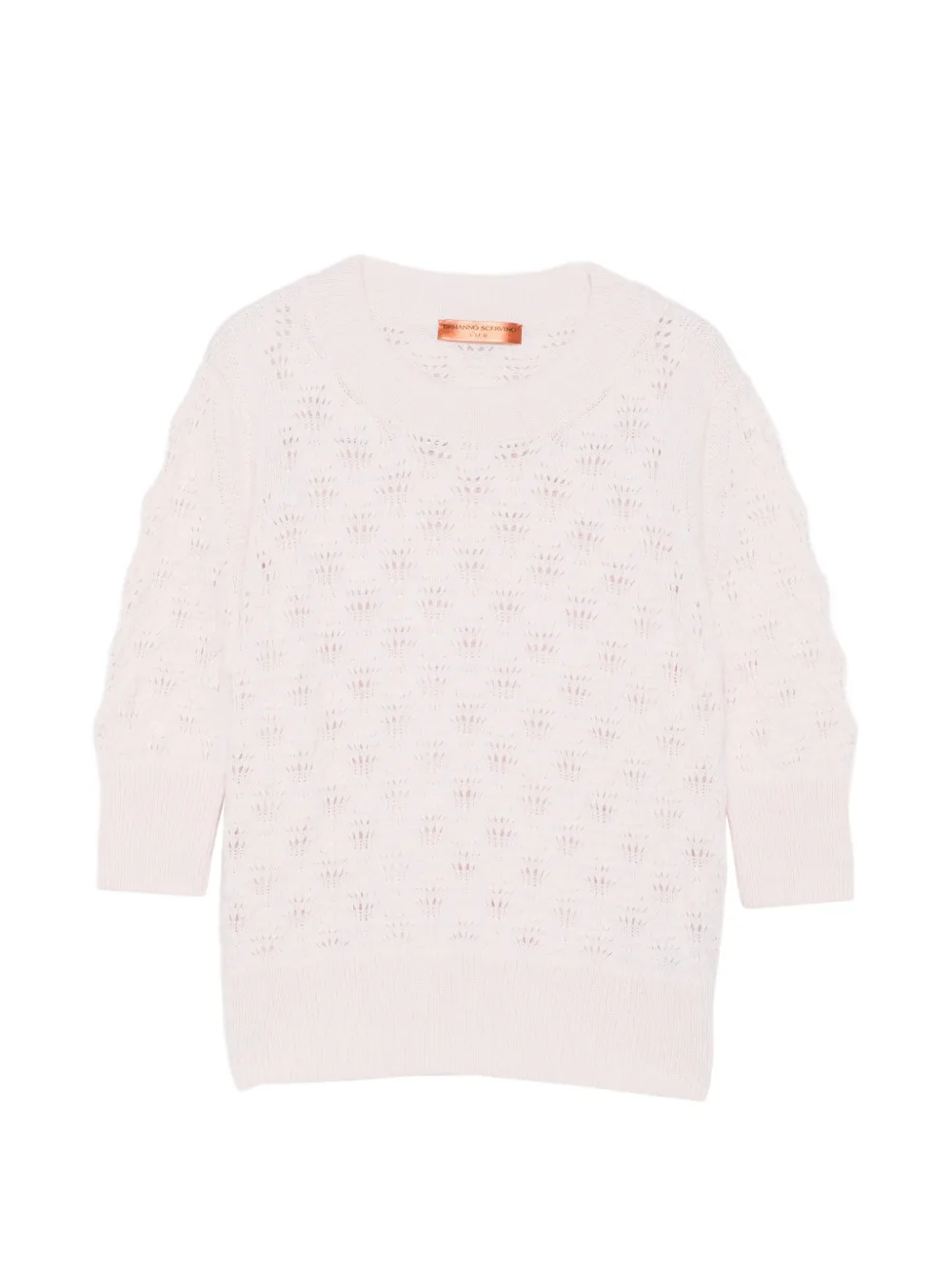 Ermanno Scervino pointelle-knit sweater Roze