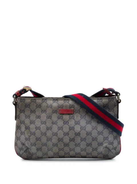 Gucci Pre-Owned 2000-2015 GG Crystal Web crossbody bag