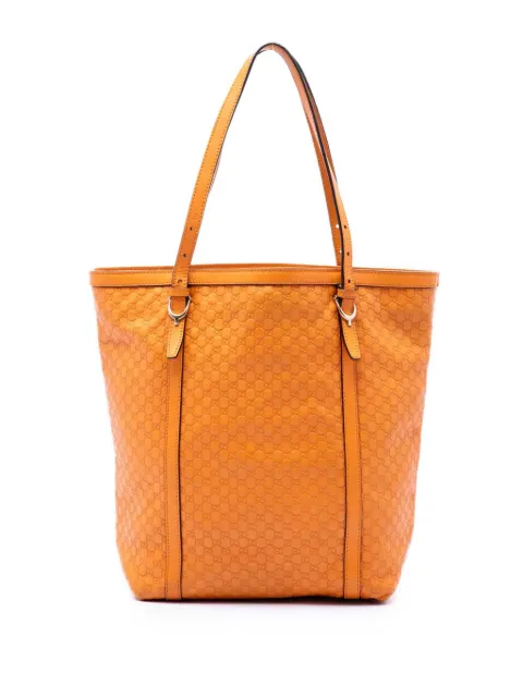 Gucci Pre-Owned cabas Nice à motif Microguccissima médium (2016-2026)