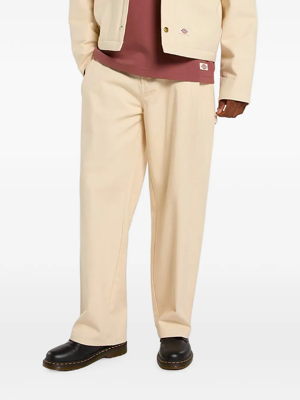 DICKIES straight-leg carpenter jeans - Toni neutri