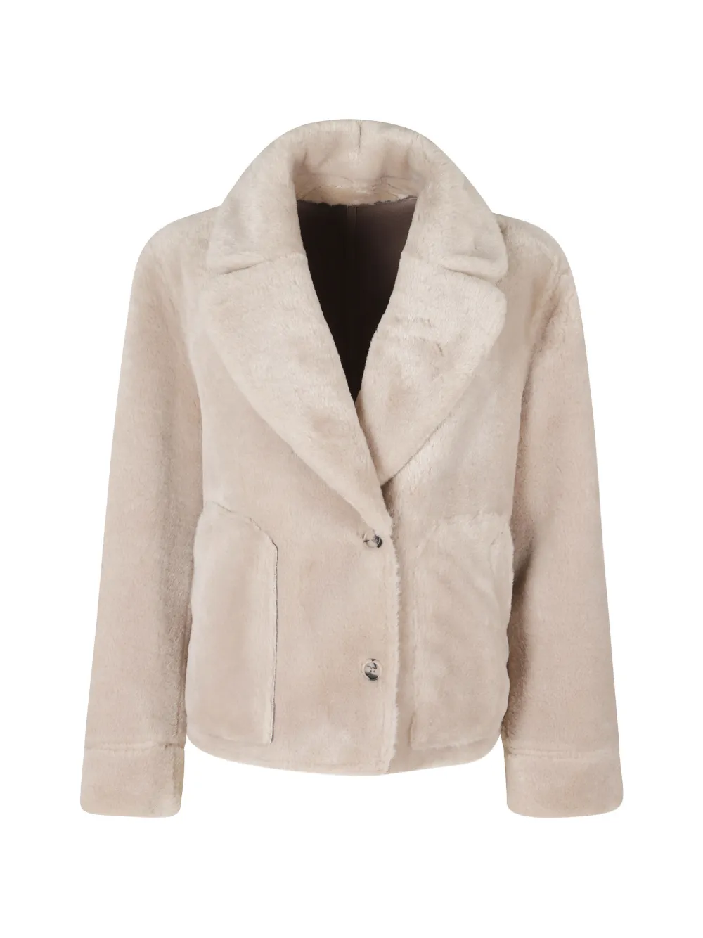 Urbancode reversible faux-shearling coat Beige