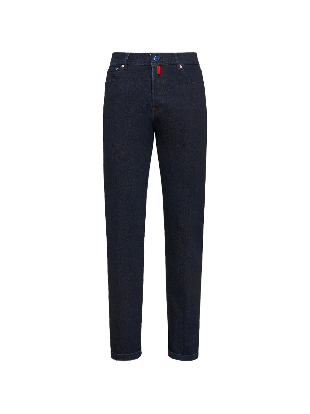 Kiton Jeans im Five-Pocket-Design - Blau