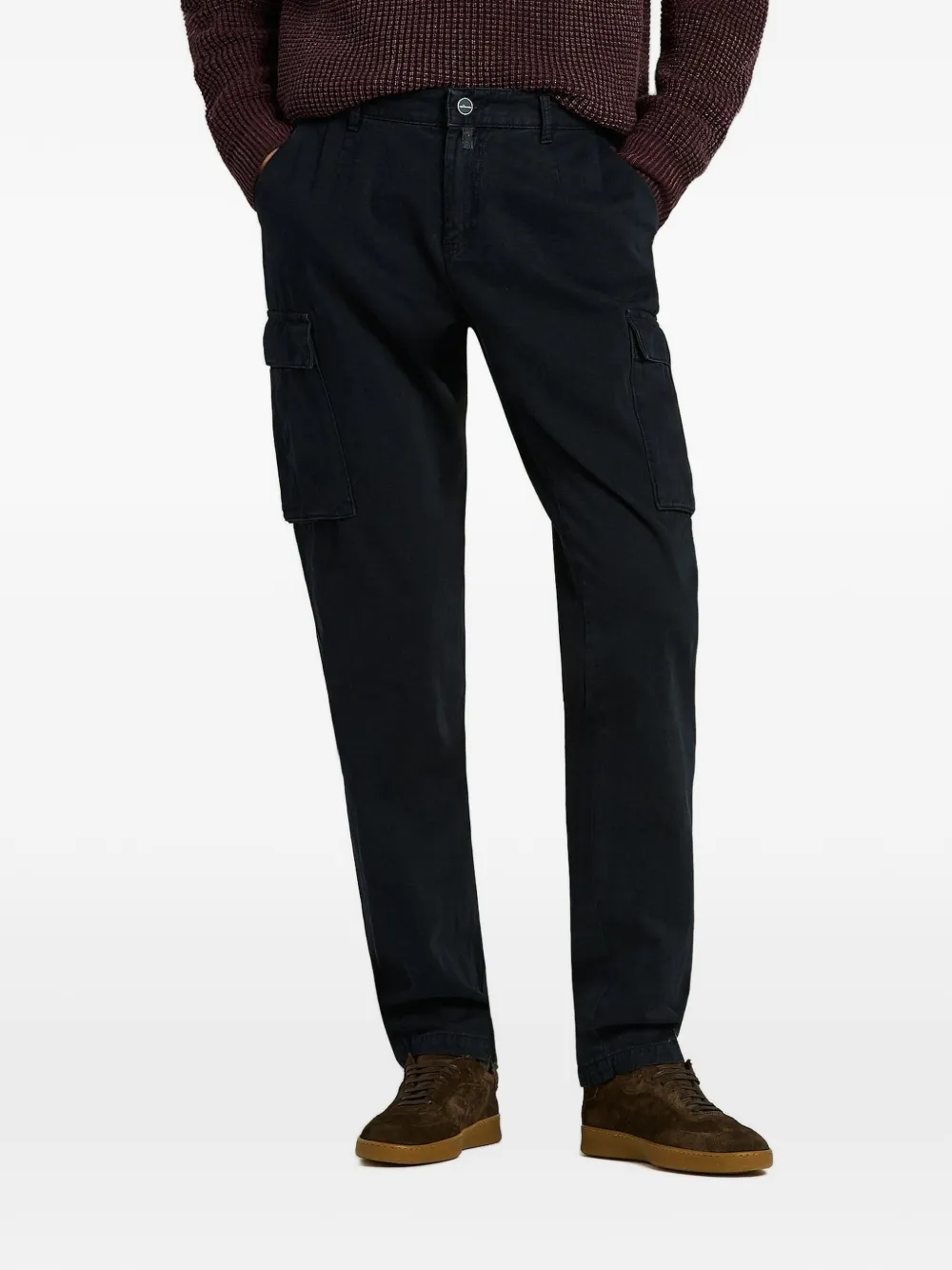 Kiton Cargo broek Blauw