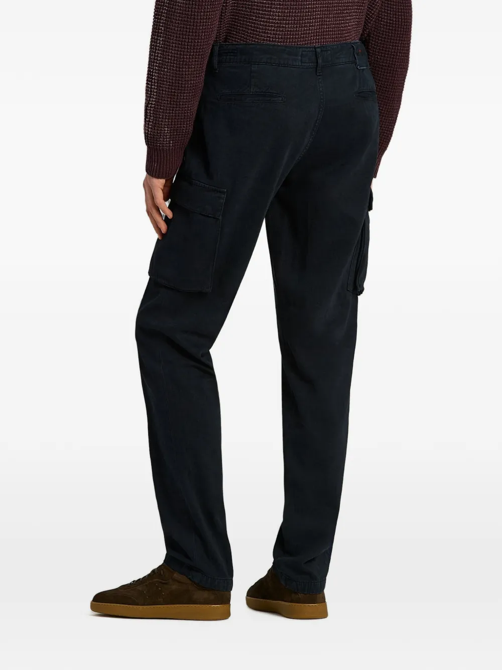Kiton Cargo broek Blauw
