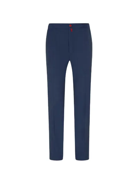 Kiton drawstring-waist trousers