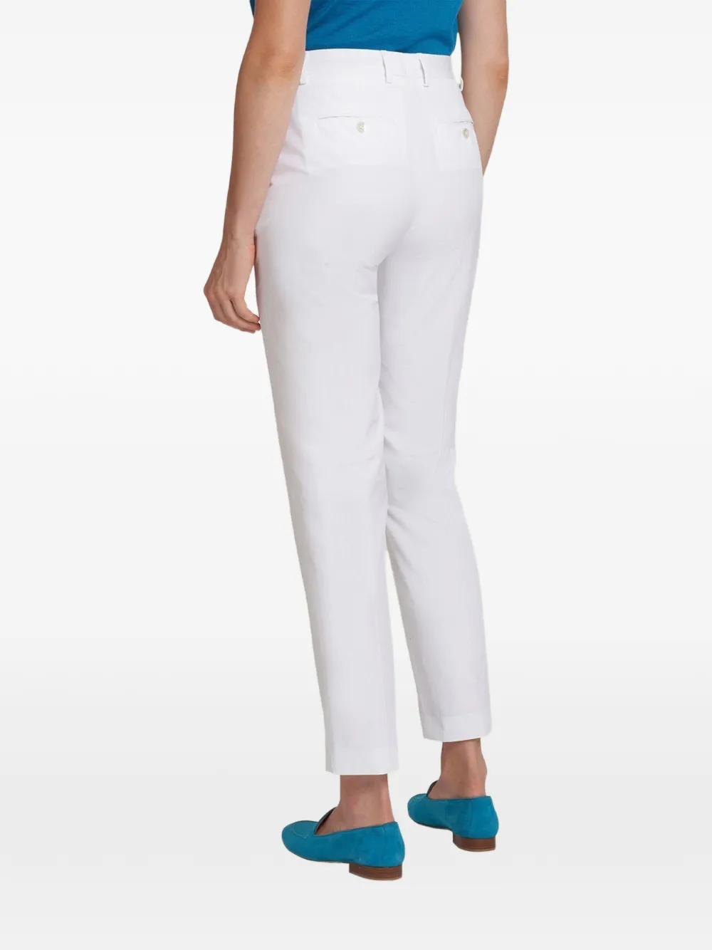 Kiton Cigarette broek Wit