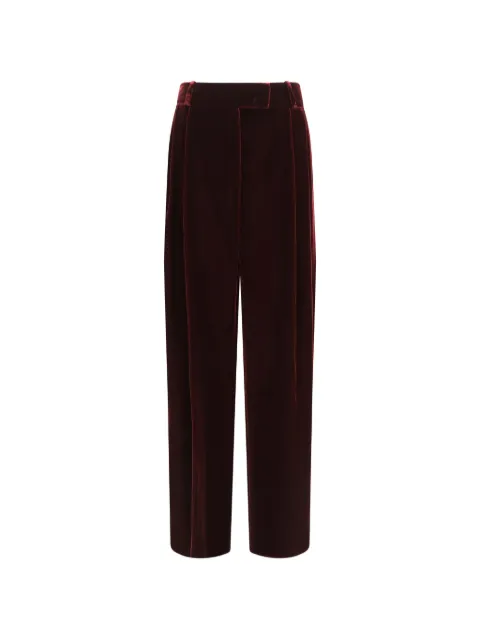 Giorgio Armani double-pleat wide-leg trousers