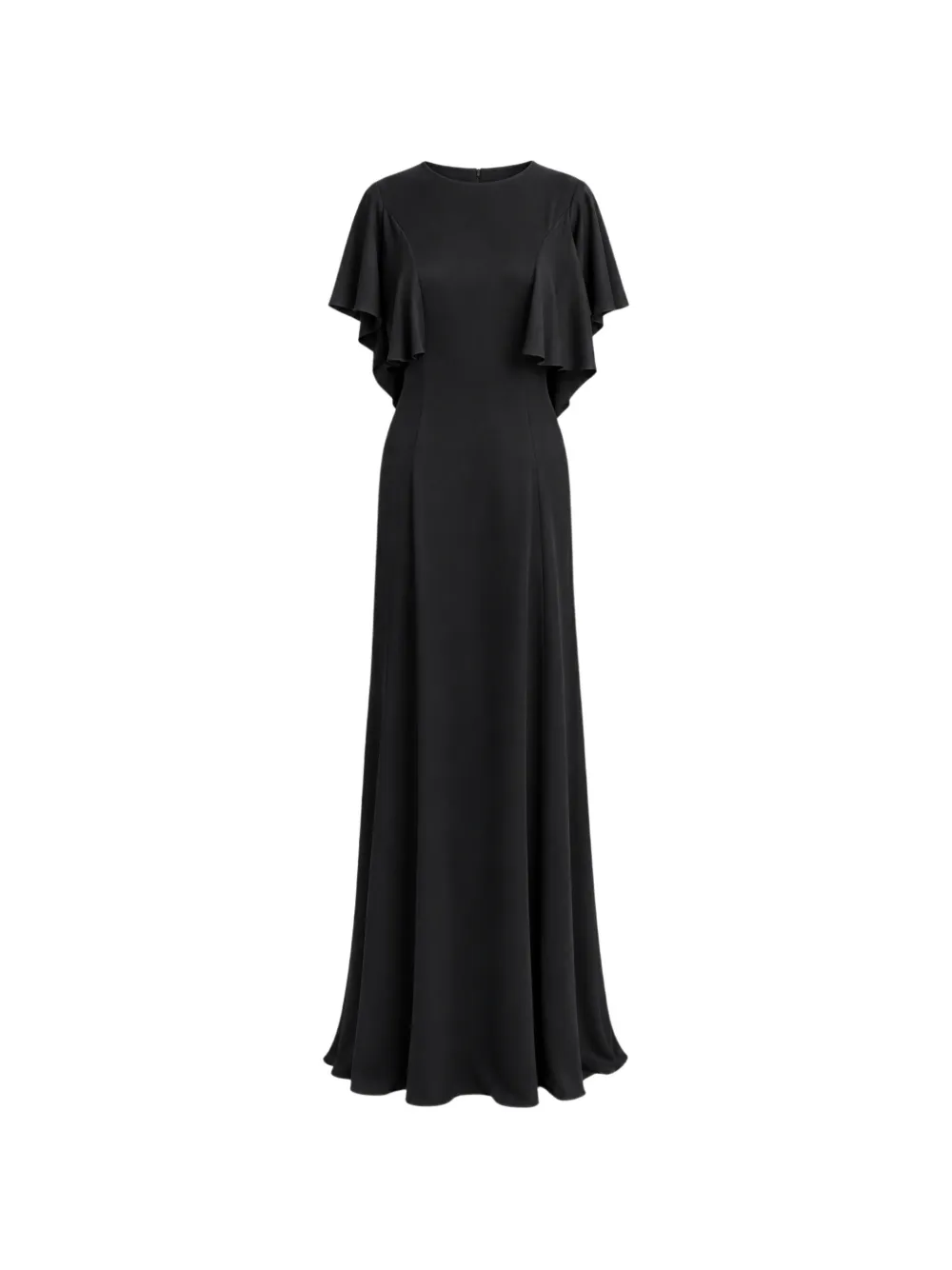 Irina Schrotter ruffled-sleeve maxi dress