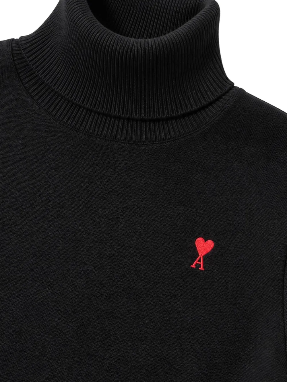 AMI Paris Ami de Coeur coltrui Zwart